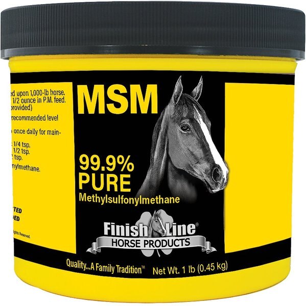 Finish Line MSM Joint Support Powder Horse Supplement