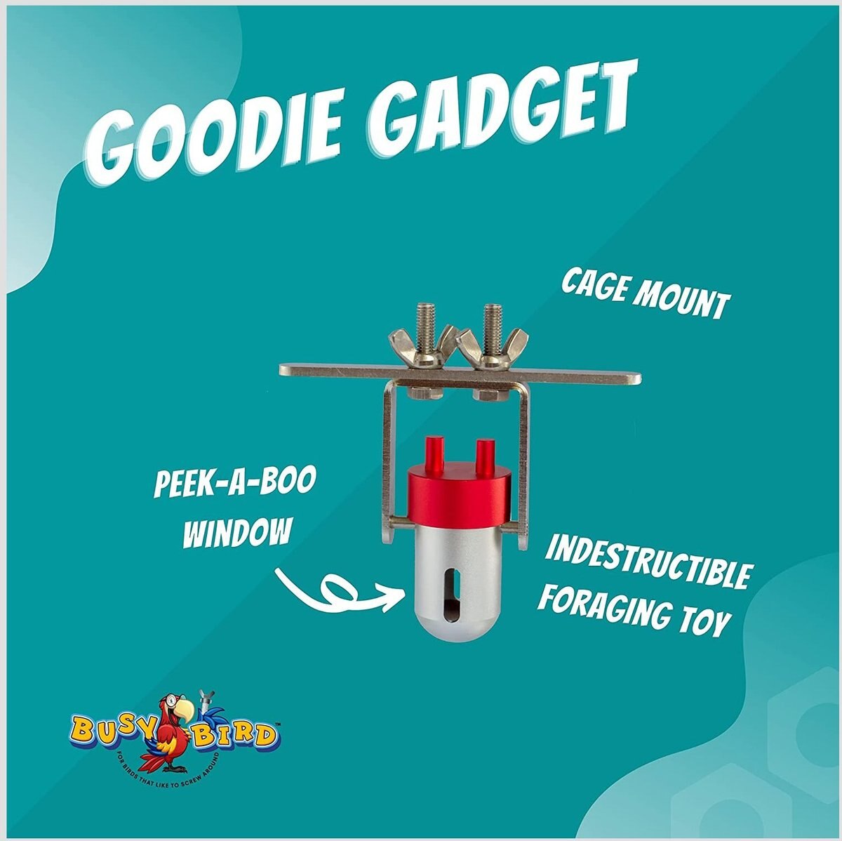 Busy Bird Goodie Gadget Bird Toy