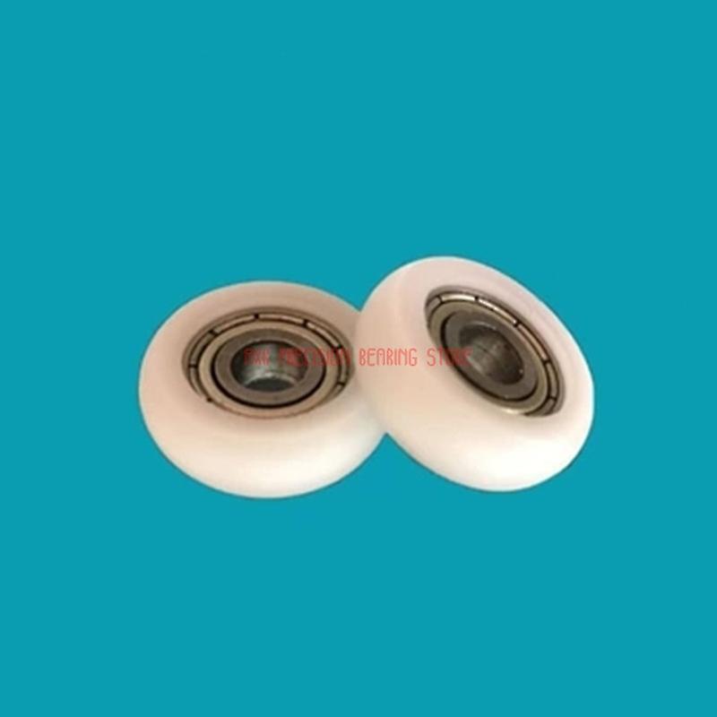 Limited Time-limited Plastic Bearing Nylon Wheel Roller Pulley 8*30*8.5mm With 608 For 3d Printer Flat