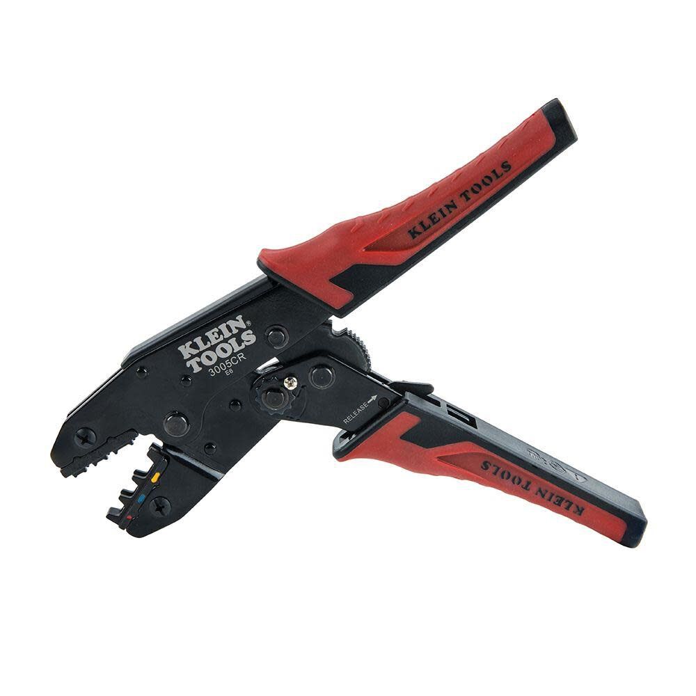 Klein Tools Ratchet Wire Crimper 10 to 22 AWG 3005CR from Klein Tools