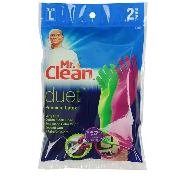 Mr. Clean Duet Premium Latex Gloves