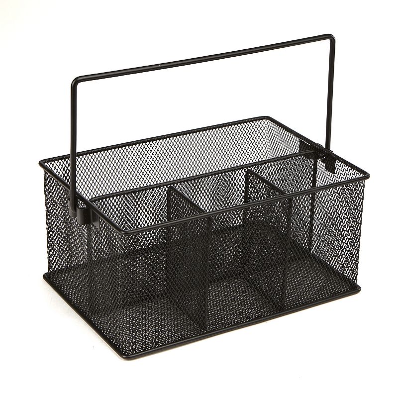 Mind Reader Metal Mesh Basket With Handle