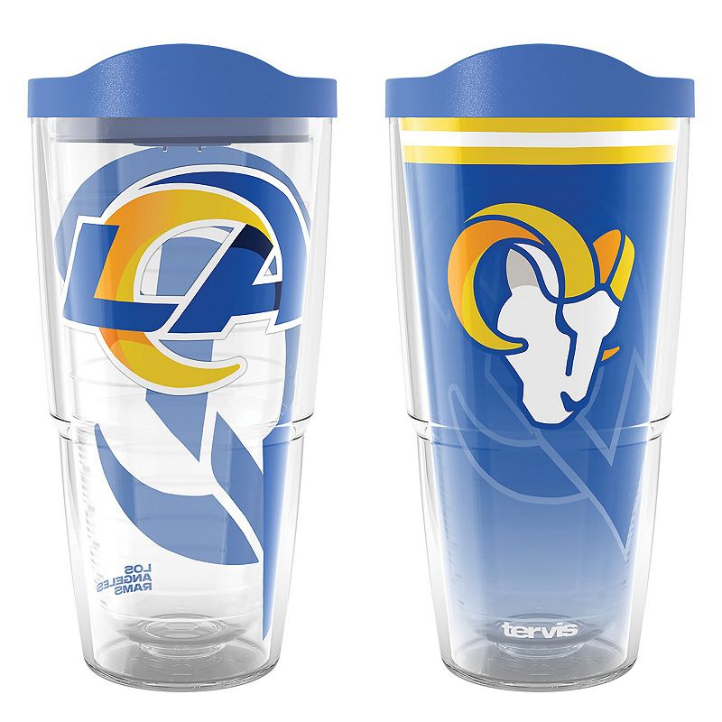 Tervis  Los Angeles Rams 24oz NFL 2 PACK Genuine and Forever Fan