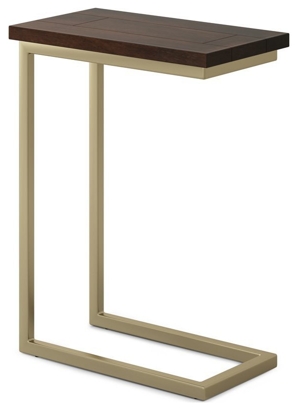 Skyler C Side Table With Marble Top   Contemporary   Side Tables And End Tables   by Simpli Home Ltd.  Houzz
