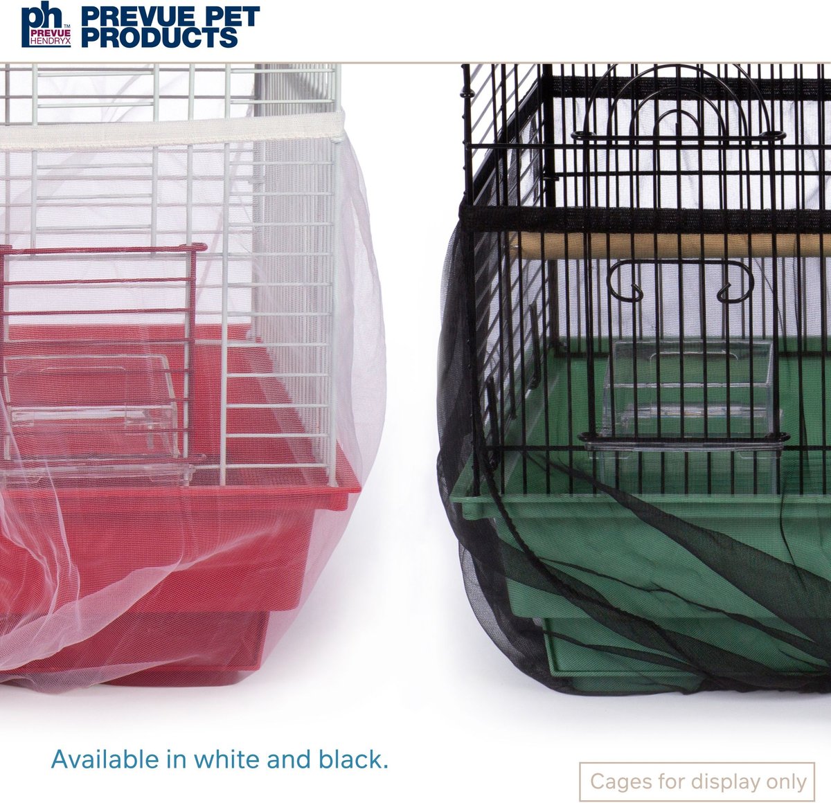 Prevue Pet Products Seed Catcher Cage Skirt， Color Varies