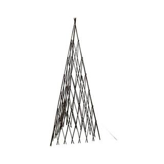 MGP 12 in. W x 48 in. H Master Garden Products Willow Expandable Trellis Teepee WT-40