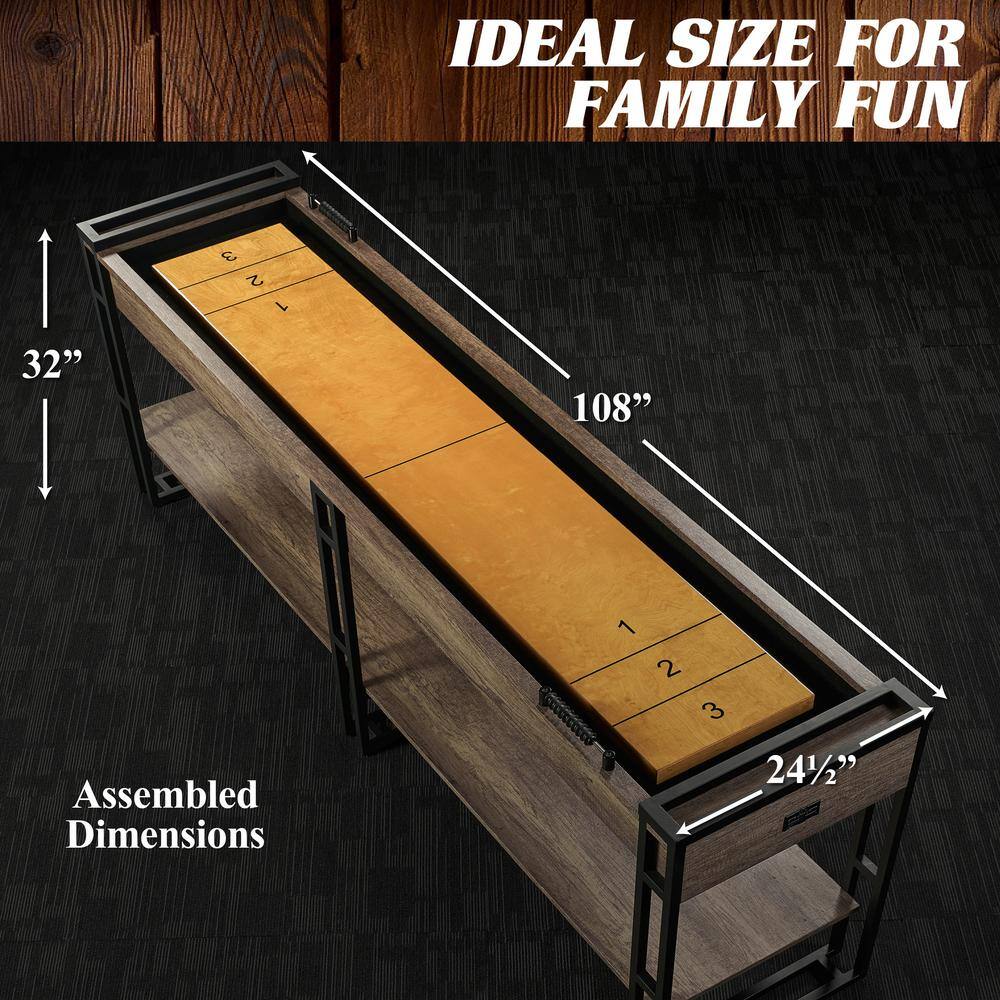 Barrington 108 in. Lexington Shuffleboard Table AC108Y20015