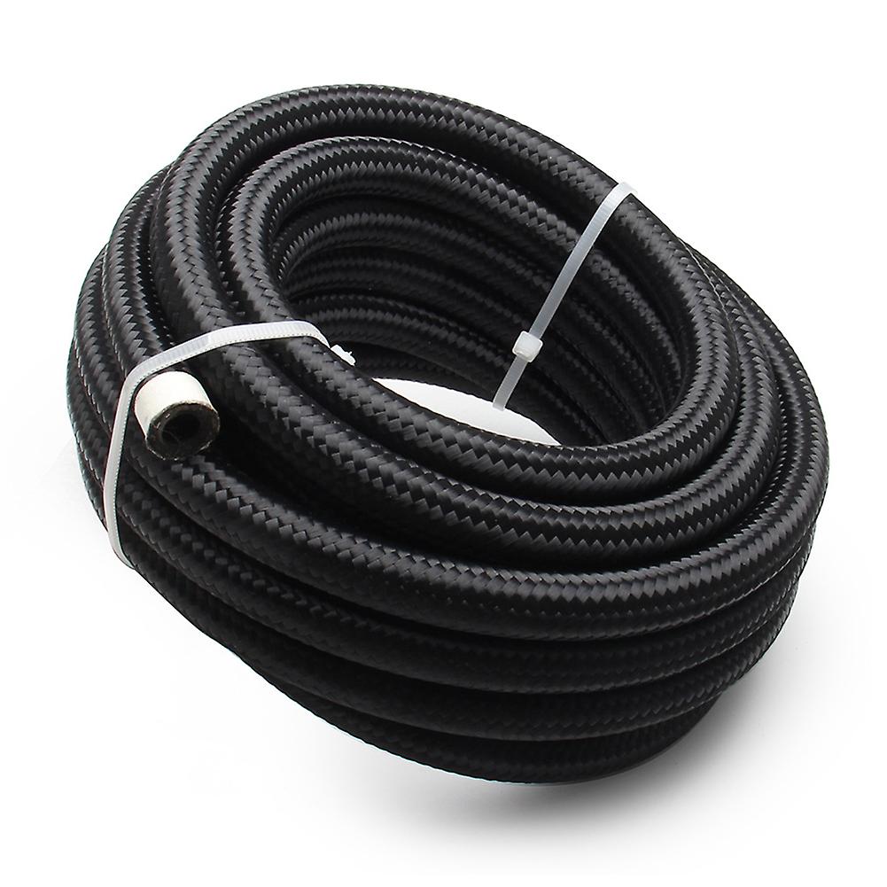 An4 Braided Fuel Line Hose Nylon Braided Universal For Racing Fuel Pump Gas