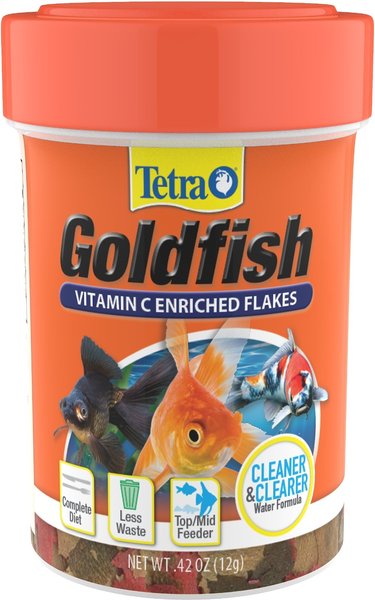 TetraFin Flakes Goldfish Food