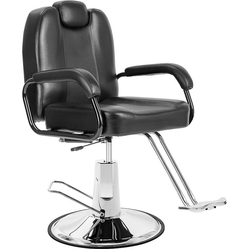 F.C Design Deluxe Reclining Barber Chair - Ideal Beauty Salon， Tattoo， Spa Equipment - Durable， Comfortable， and Stylish