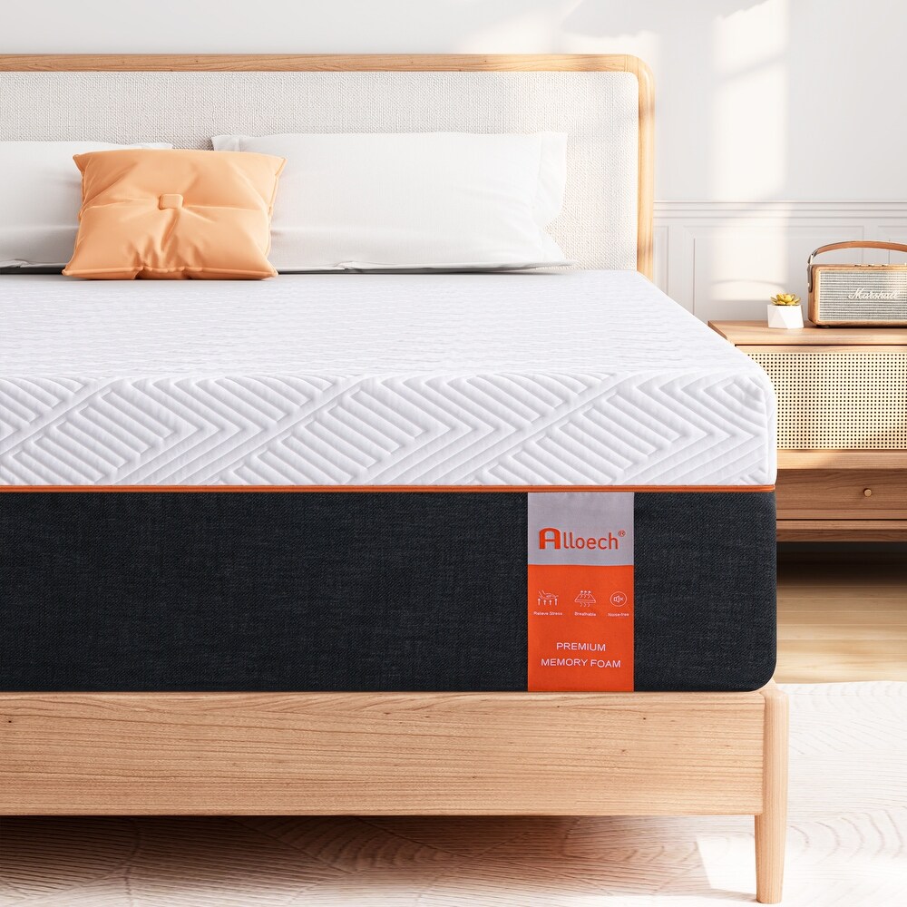 Molblly 12 Inch Memory Foam Mattress   Breathable Comfort Bed