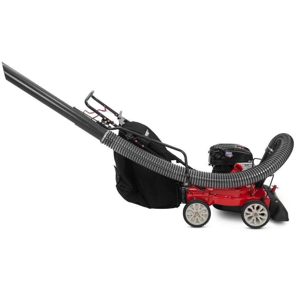 Troy-Bilt 24 in. Leaf Vacuum Head 1.5 in. Chipping Capacity Self-Propelled Gas Powered Chipper Shredder Vacuum CSV070B