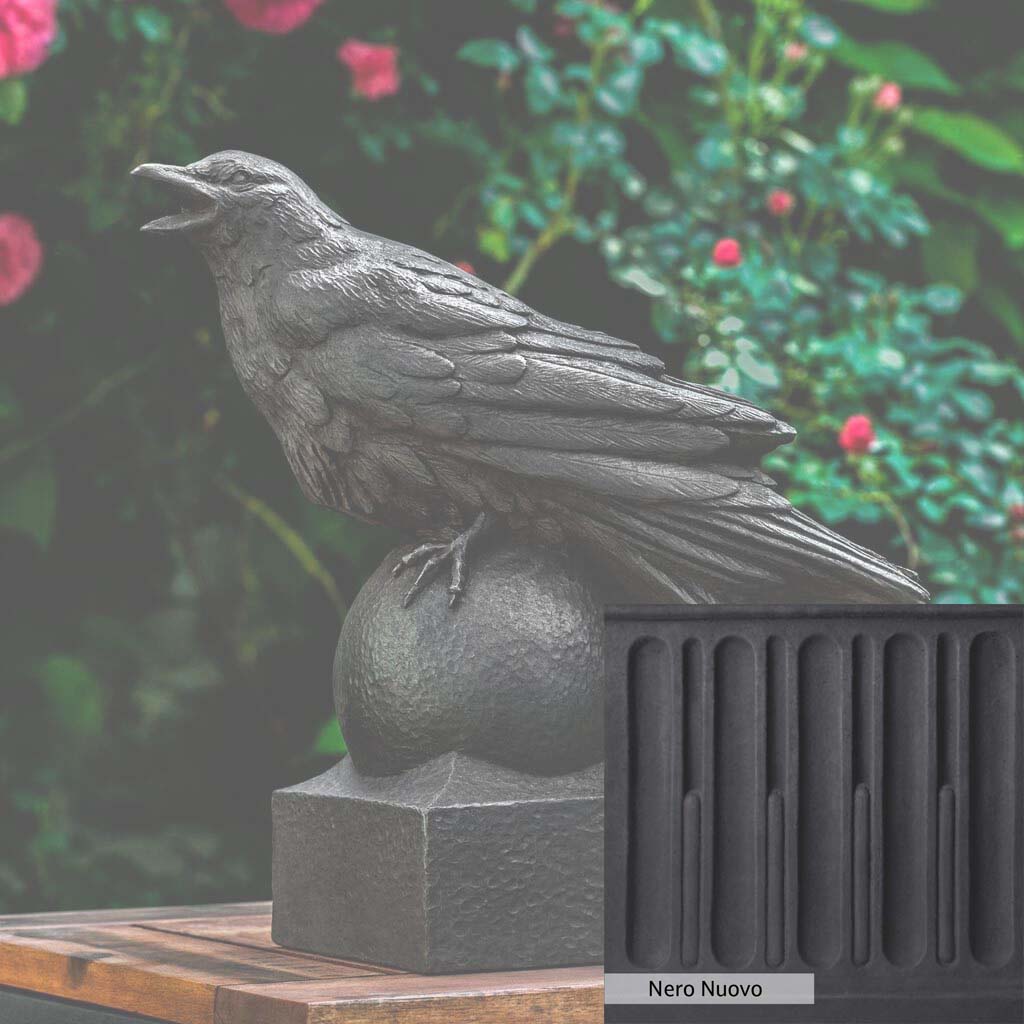 Campania International Corvus Statue