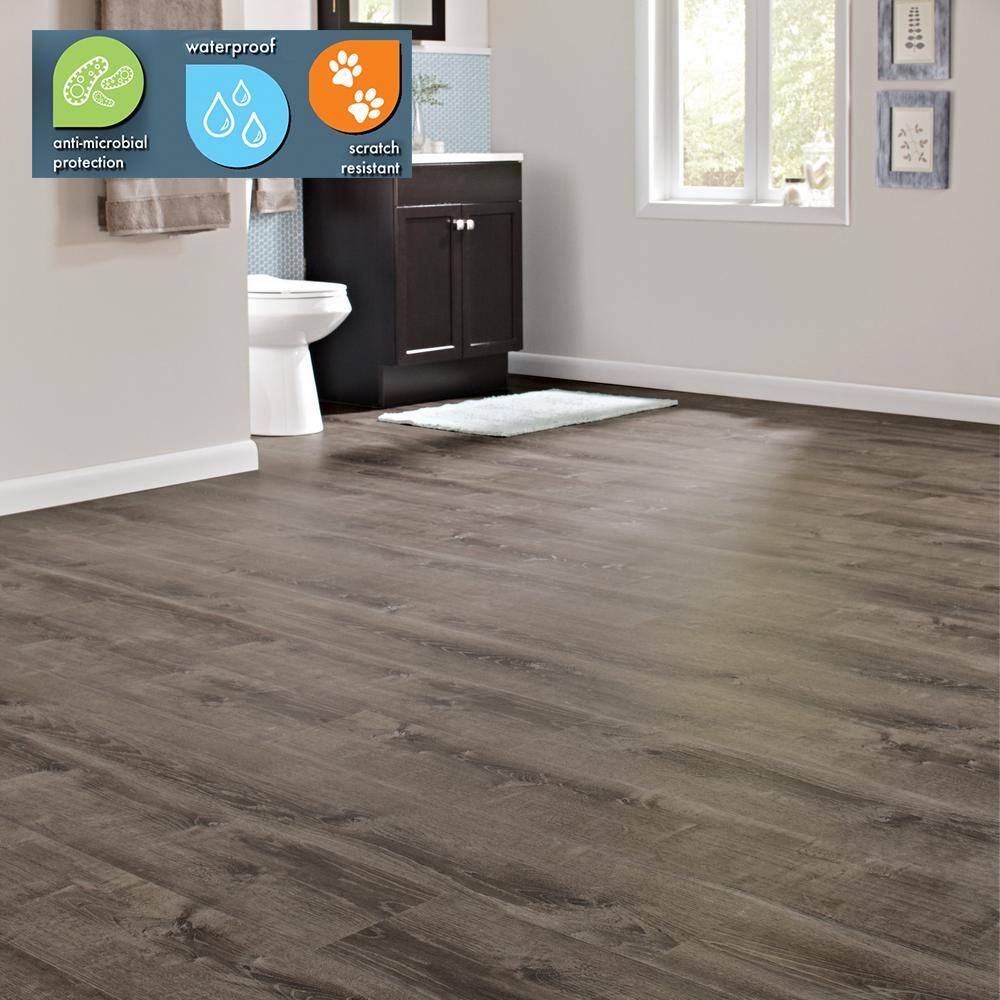 Lifeproof Choice Oak 6 MIL x 8.7 in. W x 48 in. L Click Lock Waterproof Luxury Vinyl Plank Flooring (20.1 sqftcase) I966104L