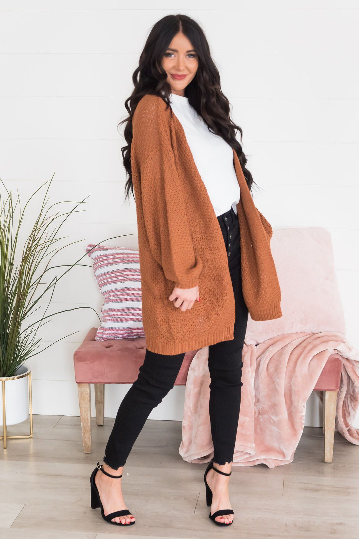 Simply Sophisticated Modest Cardigan