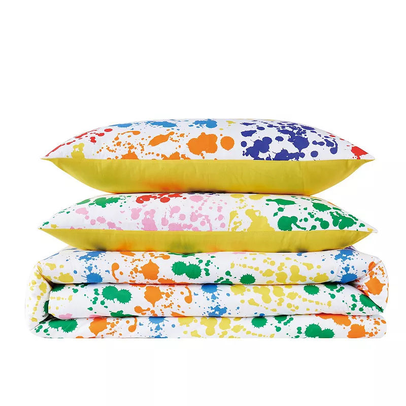 Crayola Splatter 2 Piece Comforter Set