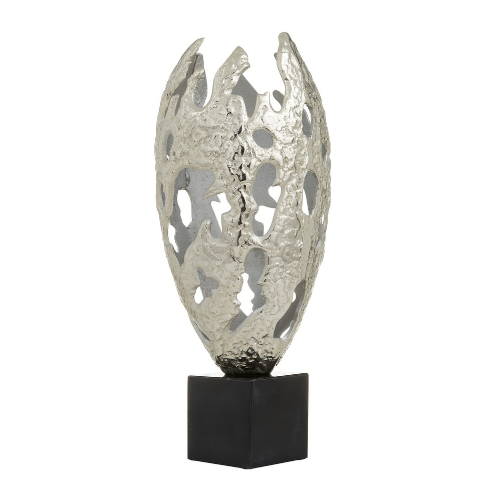 Abstract Aluminum Contemporary Sculpture   10 x 10 x 23