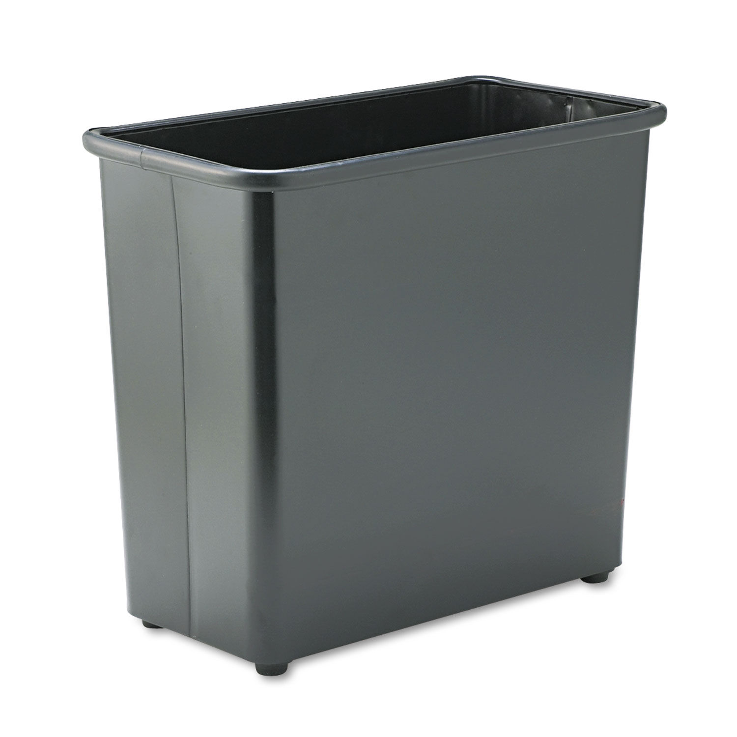 Square and Rectangular Wastebasket by Safcoandreg; SAF9616BL