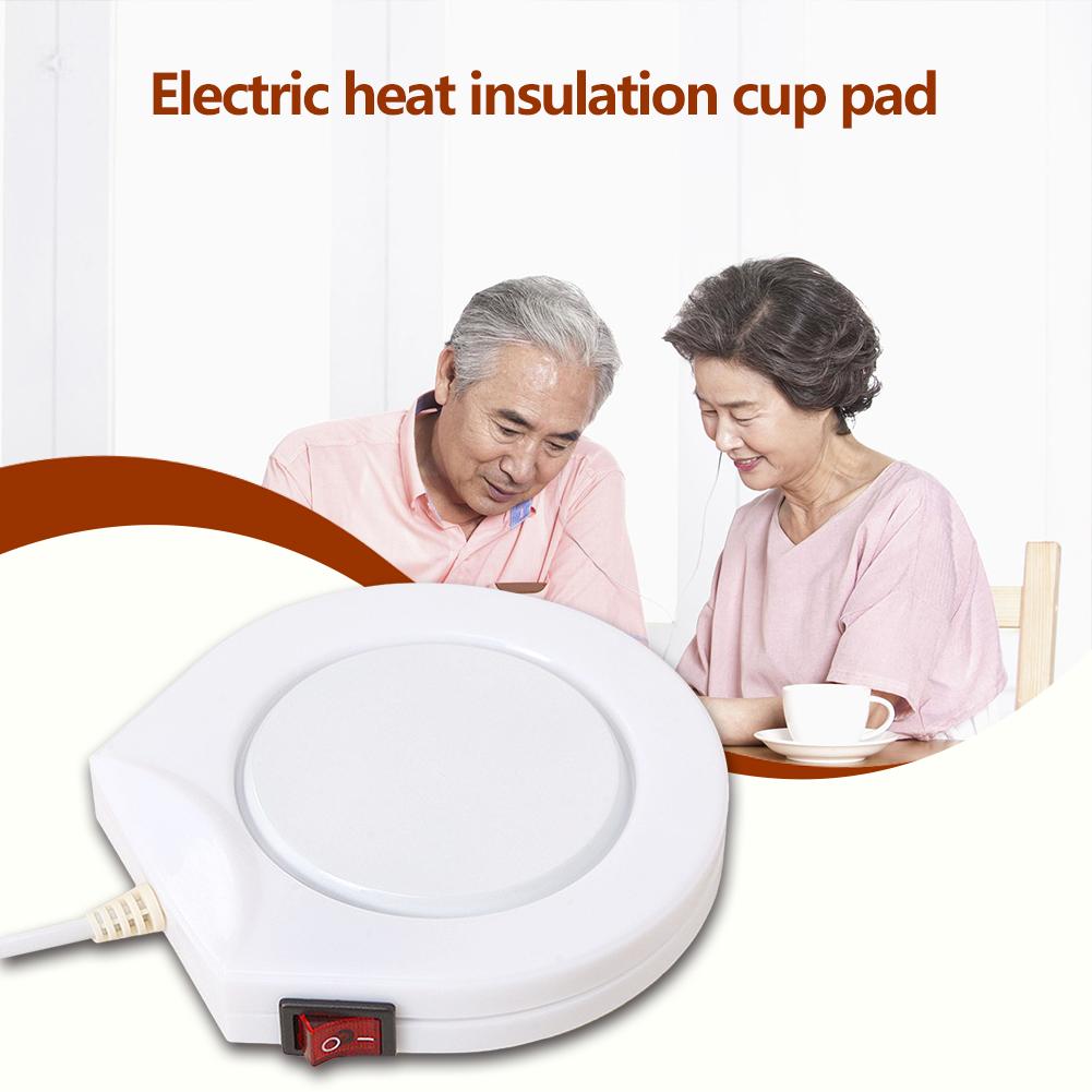 220V Warmer Heater Pad Electric Powered Coffee Tea Milk Mug Cup Warmer Mat