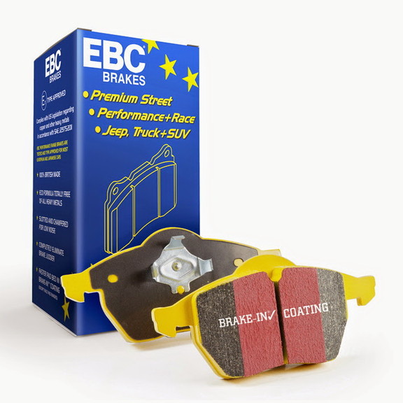 EBC Brakes DP42153R Yellowstuff pads are high fric...