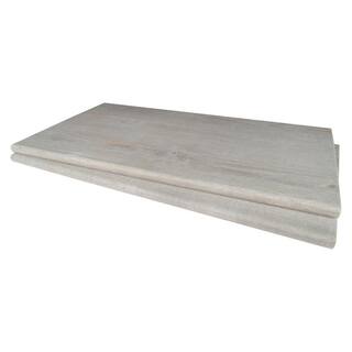 MSI 0.75 in. x 13 in. x 24 in. Caldera Grigia Matte Porcelain Pool Coping (4.33 sq. ft.Case) NCALGRI1324