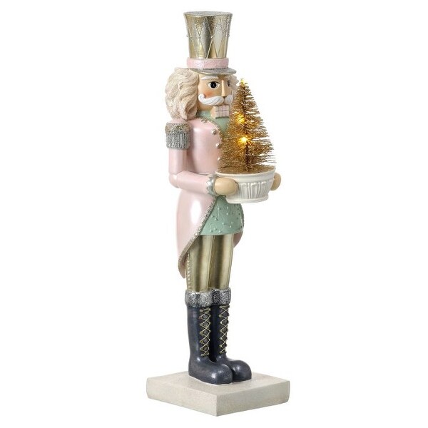 15 Resin Sweet Dreams Nutcracker W/Tree