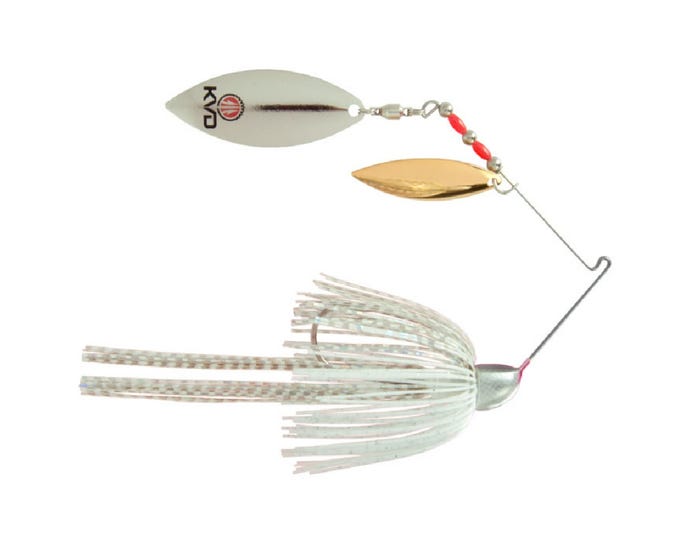 Strike King KVD Finesse SpinSuper White - SKFSB12WW204GS