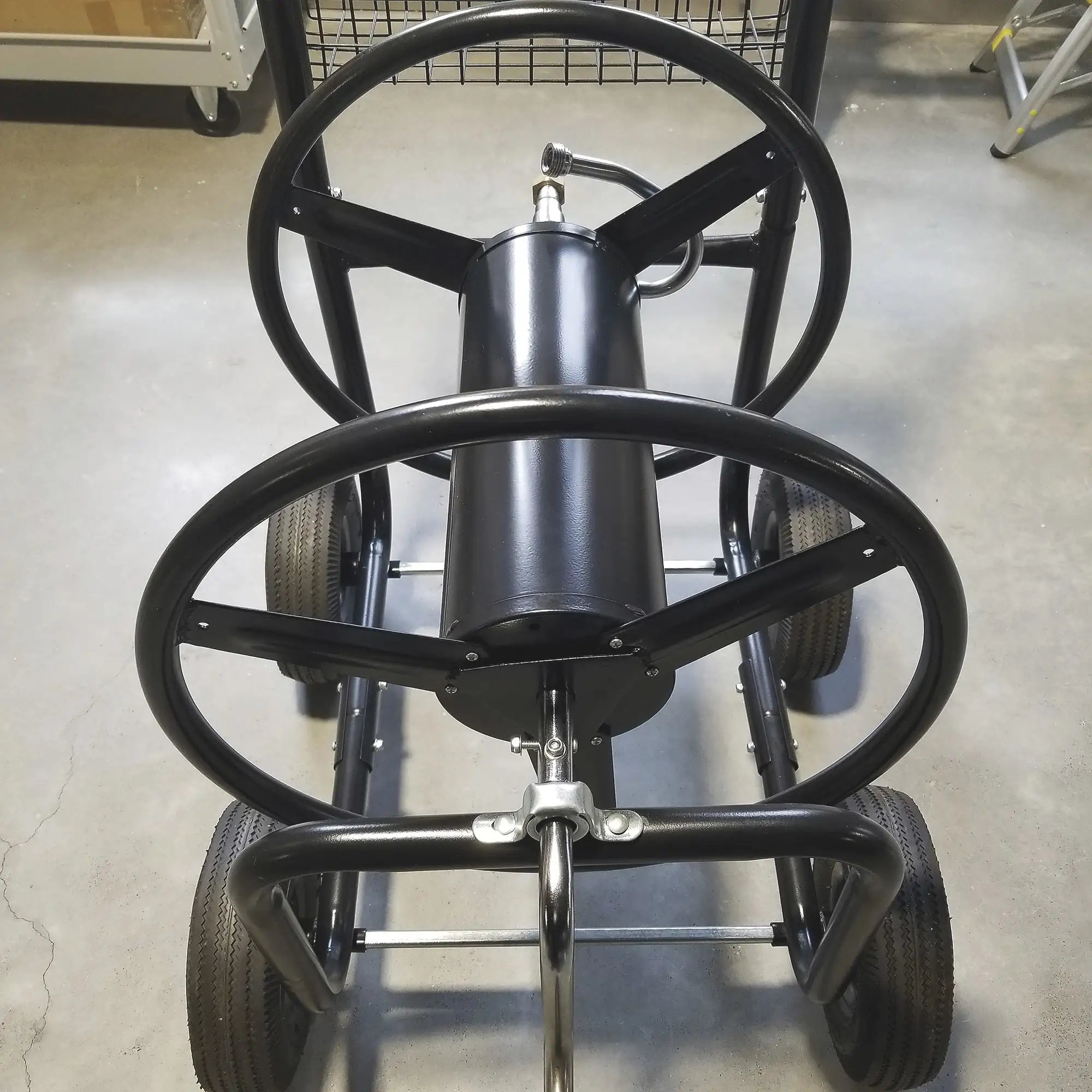 Ironton Garden Hose Reel Cart - Holds  5/8in. x 300ft. Hose