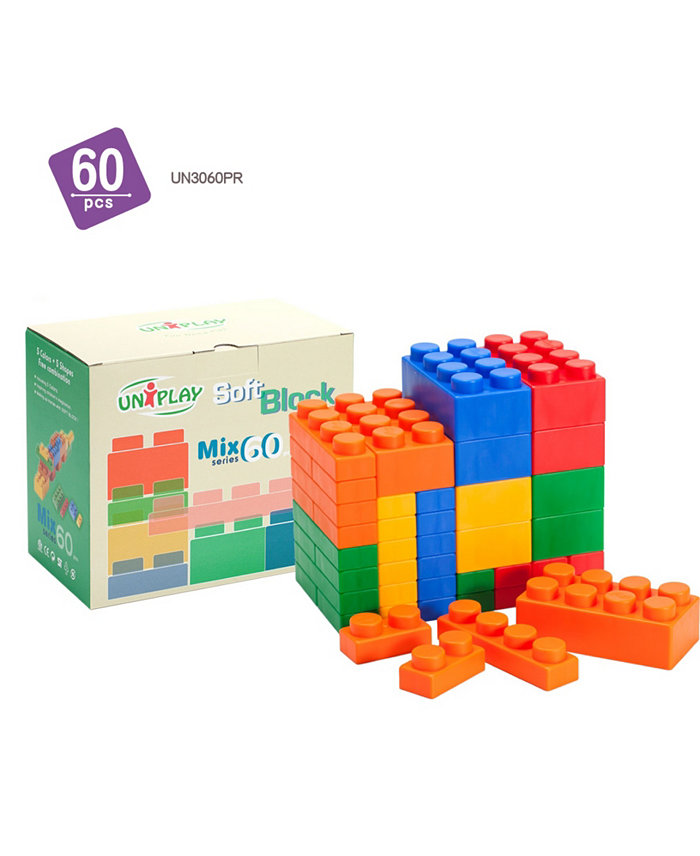 UNiPLAY  15 Plump and 45 Basic Mix Series 60 Piece Set