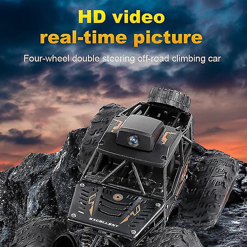 Rc Cars Remote Control With Camera 2.4g Buggy Off-road Trucks Toys For Children High Speed