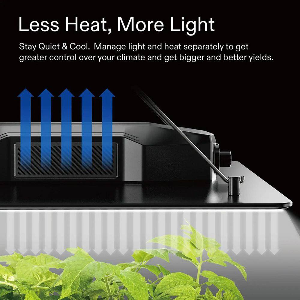 VIVOSUN 100-Watt LED Grow Light With  LM301 Diodes And Sosen Bright White (2-Pack) X002NJ2JDD