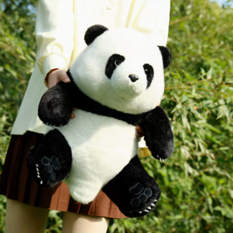 🔥50% off New Fall Arrivals🔥Super Simulation Panda Doll Plush Toy Sitting Posture Giant Panda