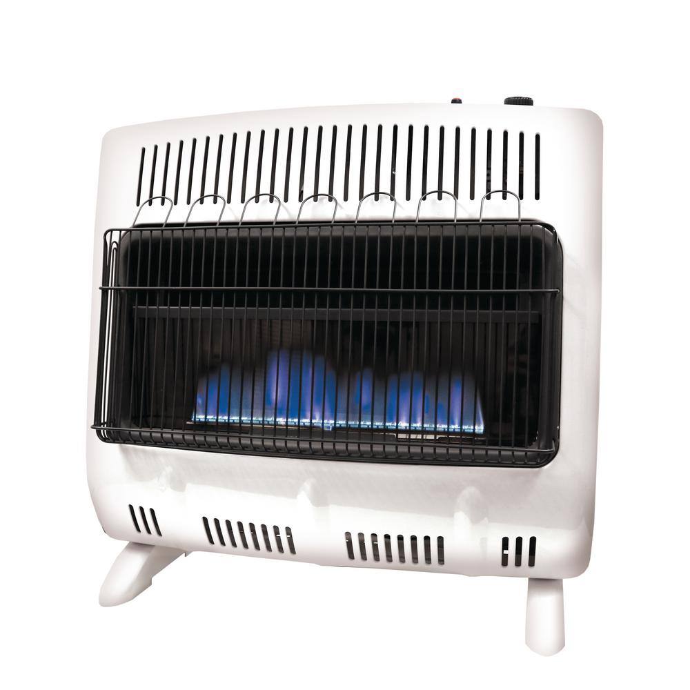 Mr. Heater Vent Free 30000 BTU Blue Flame Dual Fuel Heater MHVFDF30BFT