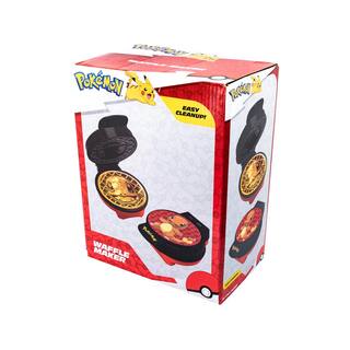 Uncanny Brands Pokemon 900 W 'Charmander' Black American Round Waffle Maker WM1-POK-CHA