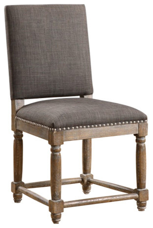 Uttermost Laurens Gray Accent Chair   French Country   Dining Chairs   by Hansen Wholesale  Houzz