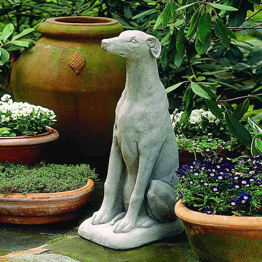 Campania International Greyhound Statue