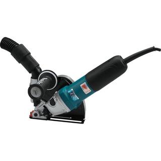 Makita 10 Amp SJS II Angle Grinder with 5 in. Tuck Point Guard GA5040X1