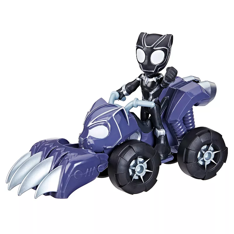 Marvel Spidey and His Amazing Friends Black Panther Patroller by Hasbro