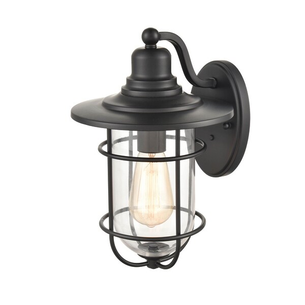 Millennium Lighting 1 Light Metal Outdoor Wall Sconce with Clear Glass Shopping - The Best Deals on Outdoor Wall Lanterns | 37641353