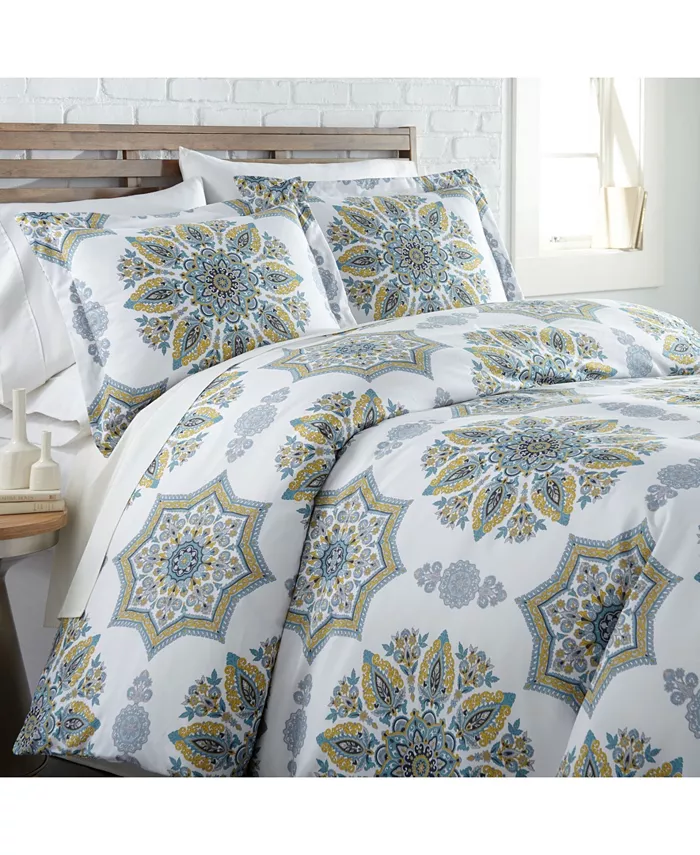 Southshore Fine Linens Infinity Reversible Duvet Cover and Sham Set， Twin