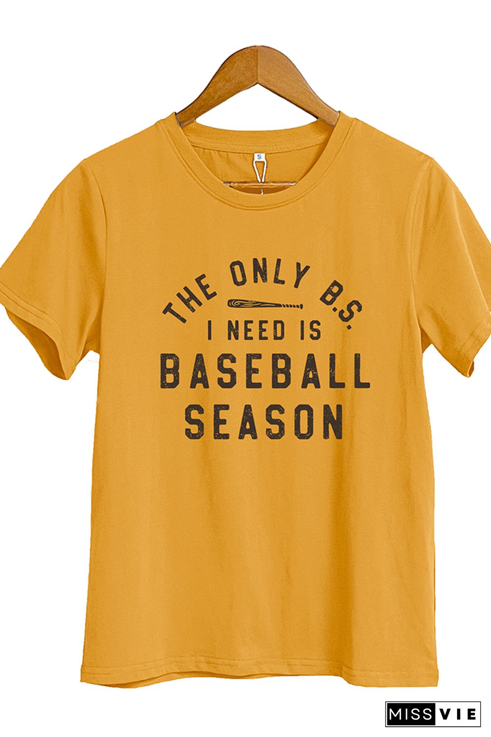 Baseball Season Print Graphic Tee