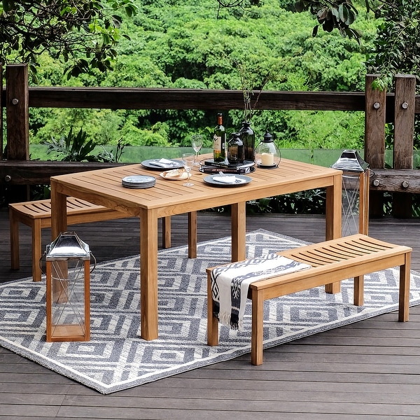 Cambridge Casual Paxton 3piece Teak Patio Dining Set