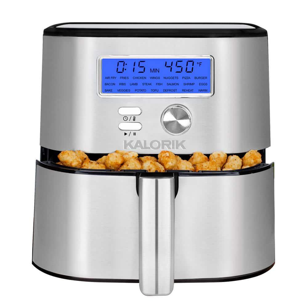 KALORIK MAXX Plus 6 qt Stainless Steel Digital Air Fryer