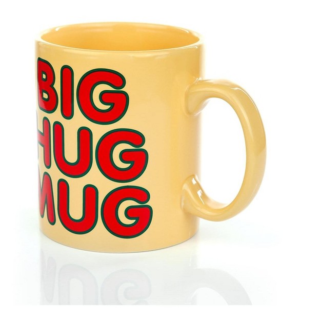 Just Funky Big Hug Mug 16oz Ceramic Coffee Mug