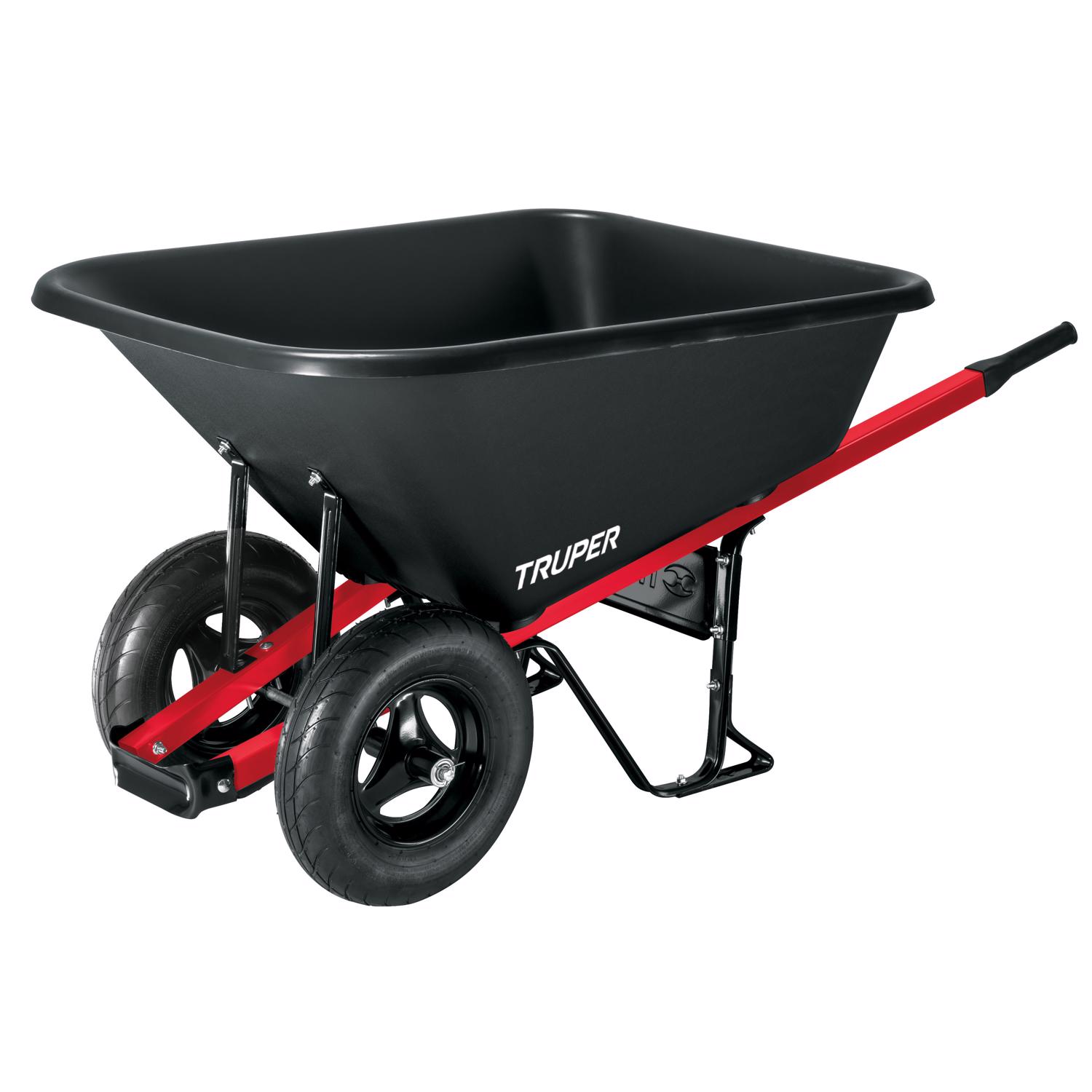 Truper Poly Wheelbarrow 8 ft