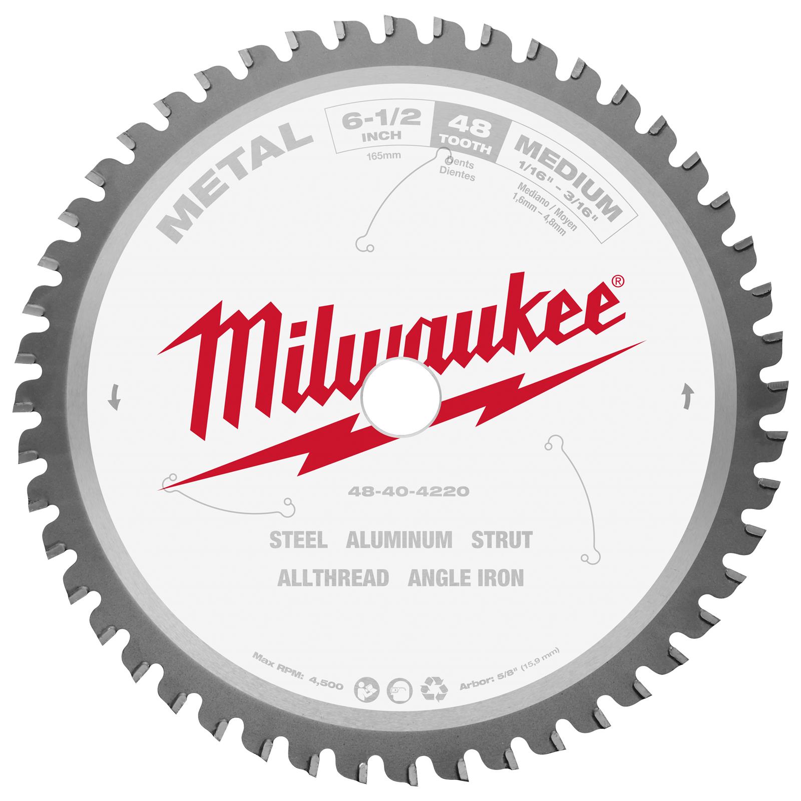 Milwaukee Tool 48-40-4220 Milwaukee Circular Saw Metal Cutting Blades