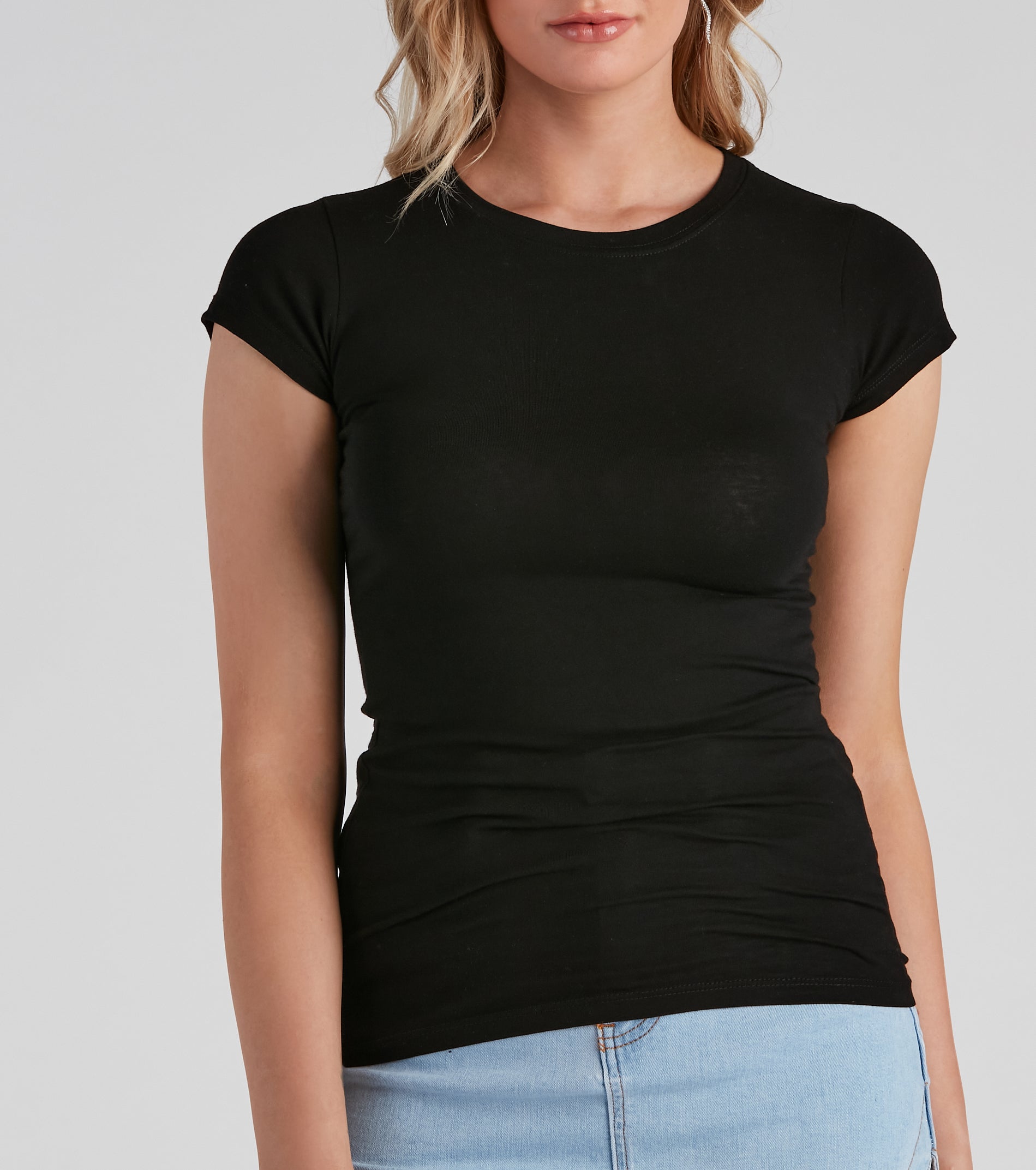 Everyday Basic Scoop Neck Tee