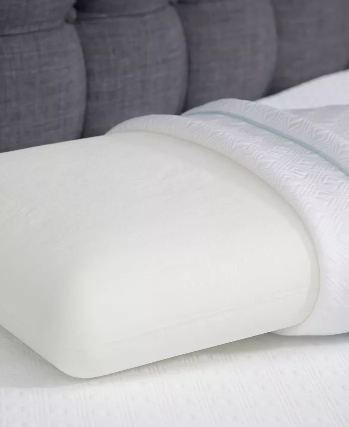 IntelliSLEEP Natural Comfort Traditional Memory Foam Pillow， Queen， Created For Macy's