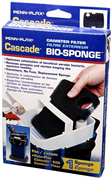 Penn-Plax Cascade Bio-Sponge 500 Aquarium Filter