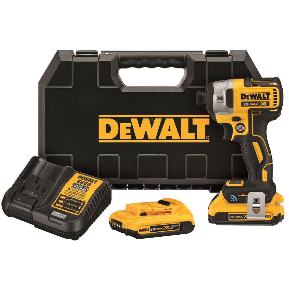 DEWALT 20V MAX XR Tool Connect Impact Driver Kit